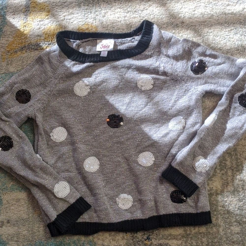 Girl's size 7 Justice sweater